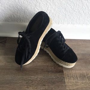 Steve madden laced platforms